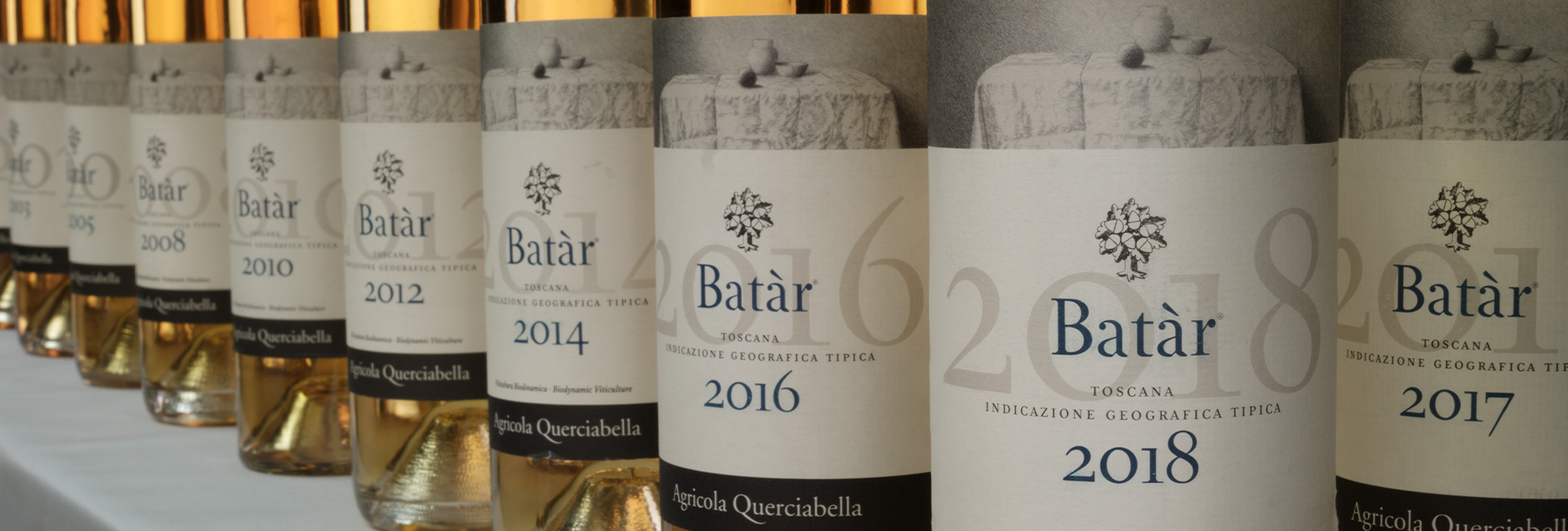 Vertical tasting of Querciabella Batàr